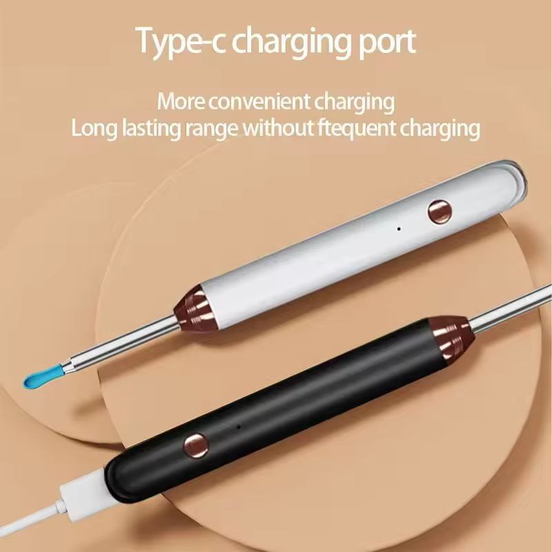 Wireless HD Visual Ear Cleaning Endoscope – Smart Ear Wax Removal Tool with LED Light